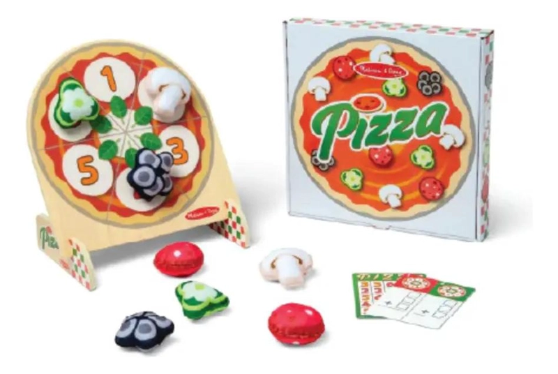 JUEGO PARA LANZAR INGREDIENTES DE PIZZA INFANTIL - 1