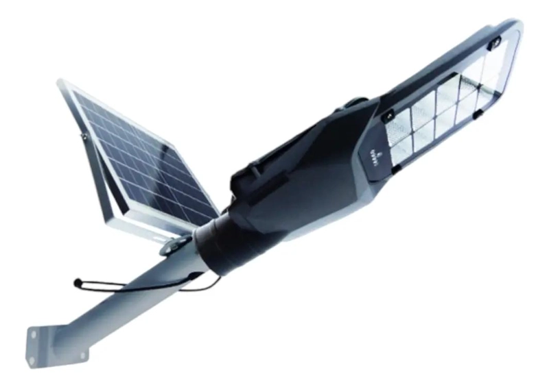 FOCO SOLAR 1200W 120 LEDS CON BRAZO Y 10 PLACAS METALICAS - 1