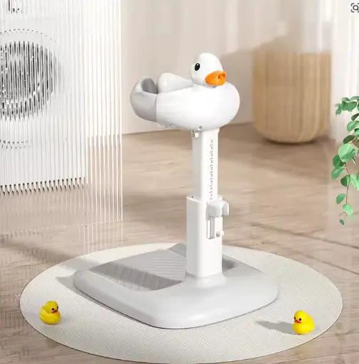 SOPORTE DE DUCHA AJUSTABLE PARA NIÑOS CON DISEÑO DE PATOS - 1