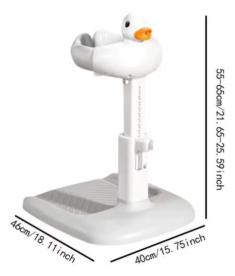 SOPORTE DE DUCHA AJUSTABLE PARA NIÑOS CON DISEÑO DE PATOS - 4