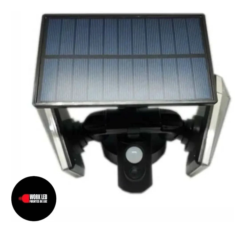APLIQUE SOLAR DOBLE FOCO CON SENSOR DE MOVIMIENTO Y 78 LU - 4