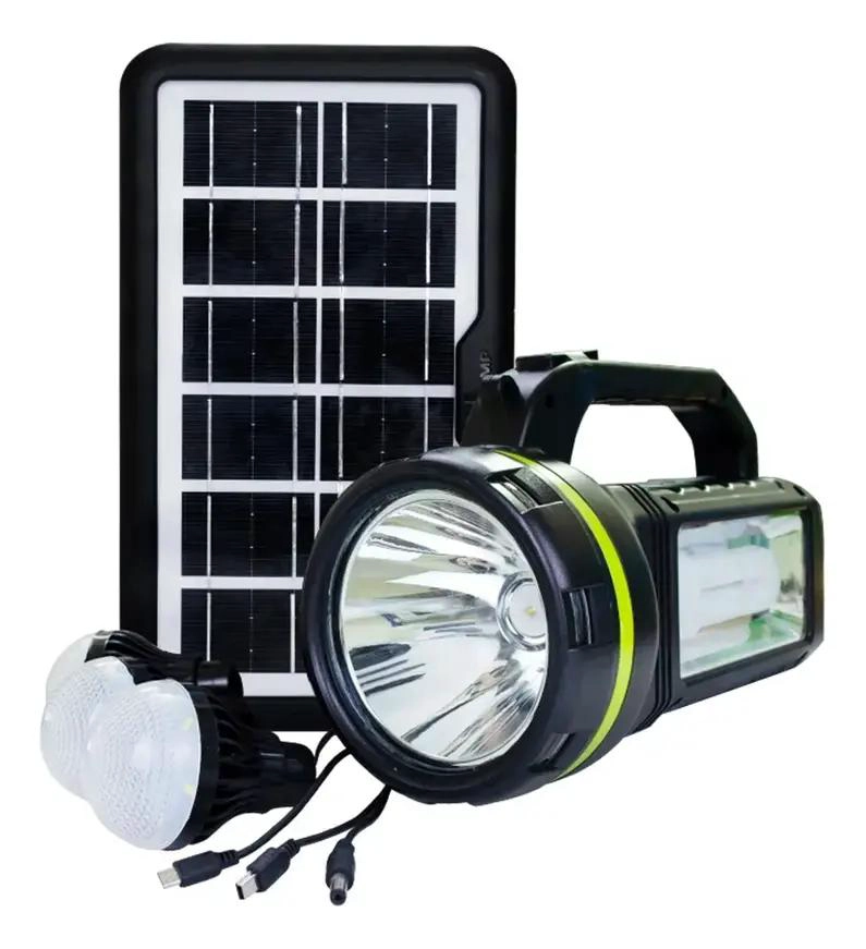 KIT SOLAR CAMPING CON LINTERNA LED, RADIO BLUETOOTH Y USB - 2