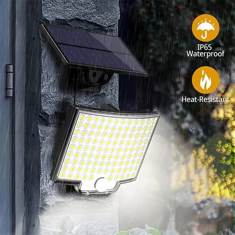 LAMPARA LED SOLAR CON SENSOR DE MOVIMIENTO - 3