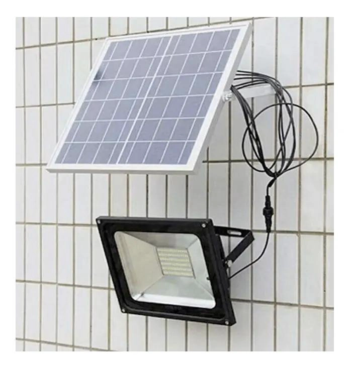 FOCO SOLAR 100W CON 150 LED Y PANEL SOLAR - 4
