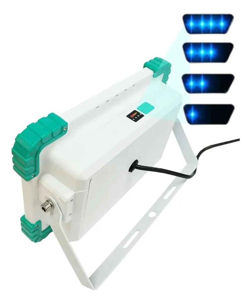 FOCO LED SOLAR 500W CON REFLECTOR Y PANEL - 4