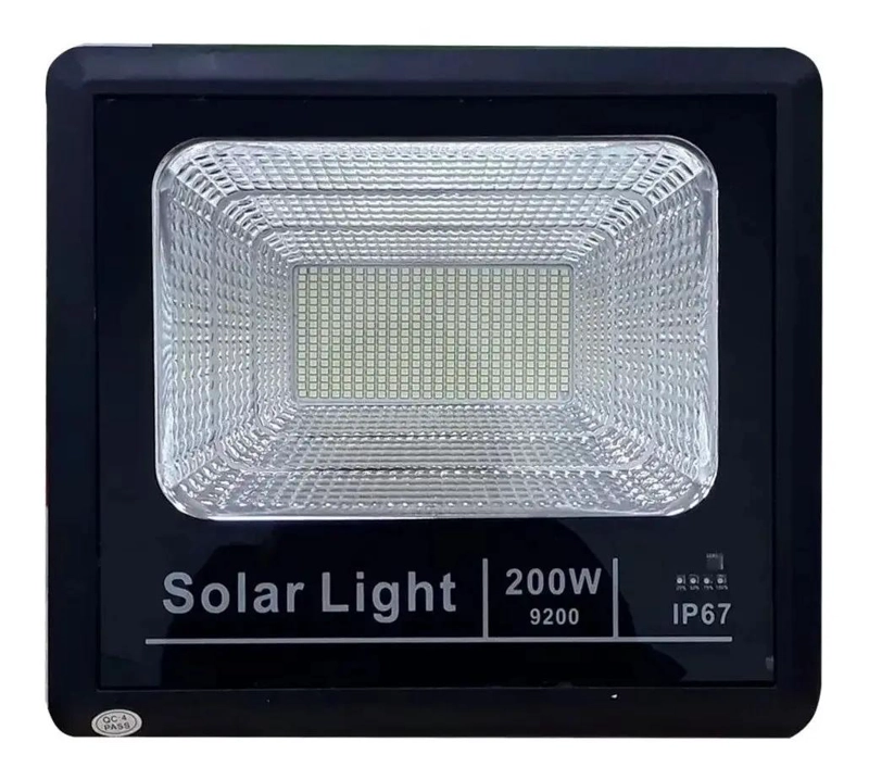 FOCO SOLAR 408 LED 200W CON PANEL Y CONTROL - 2
