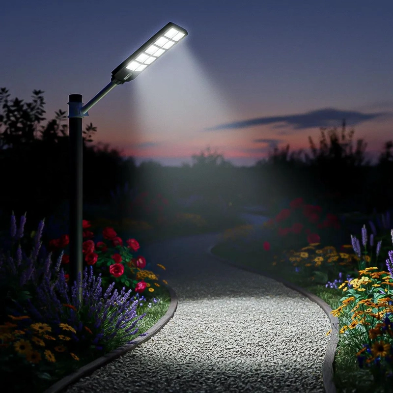 FOCO SOLAR EXTERIOR 500W CON SOPORTE - 5