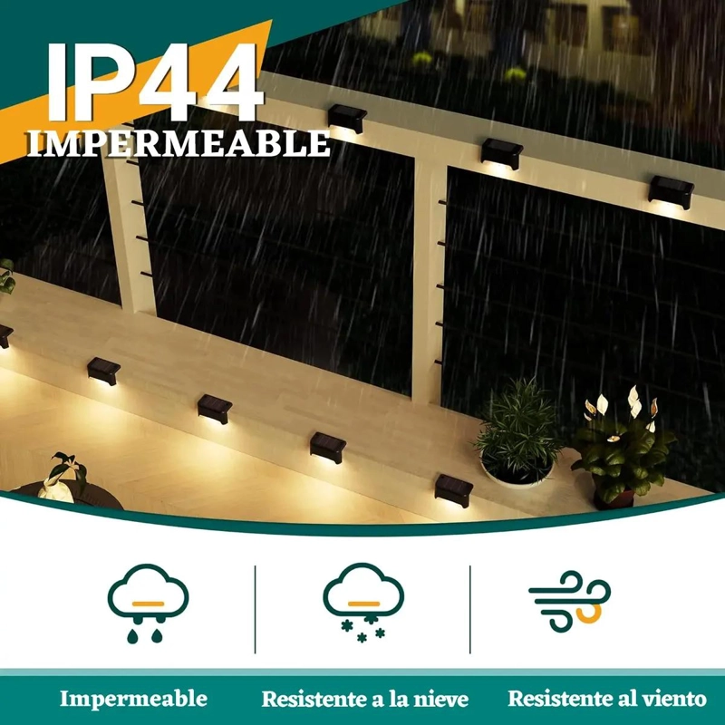 SET 12 LUCES SOLARES IP44 PARA JARDIN EXTERIOR - 2