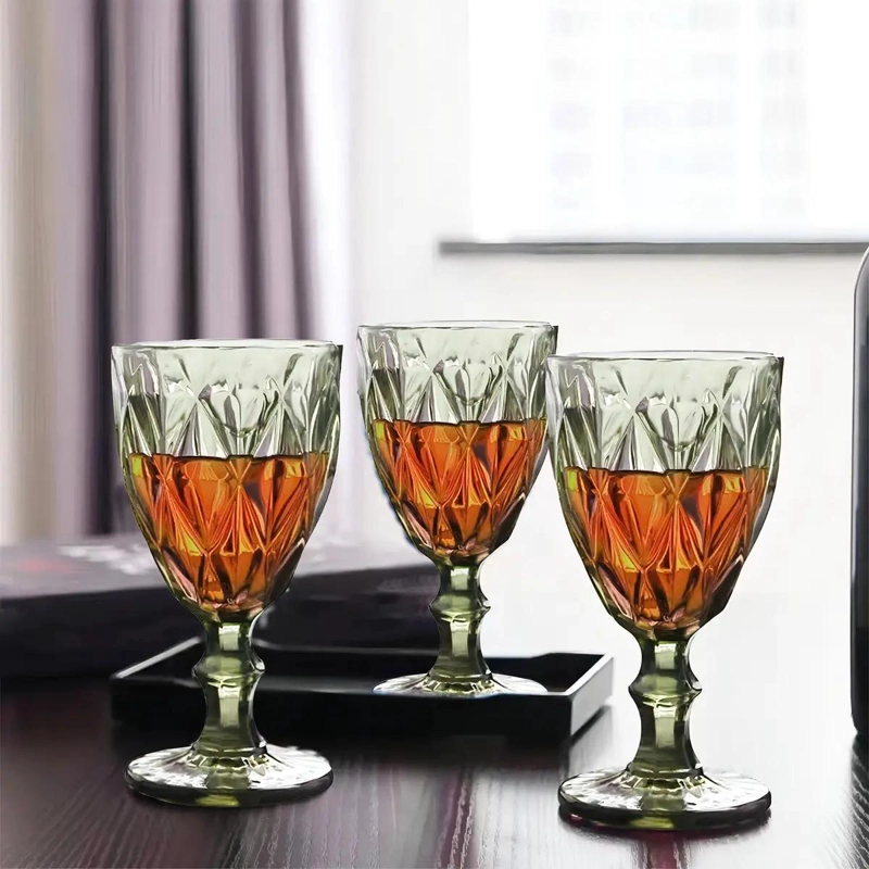 SET 6 COPAS VIDRIO 300 ML PARA COCTEL Y VINO - 4