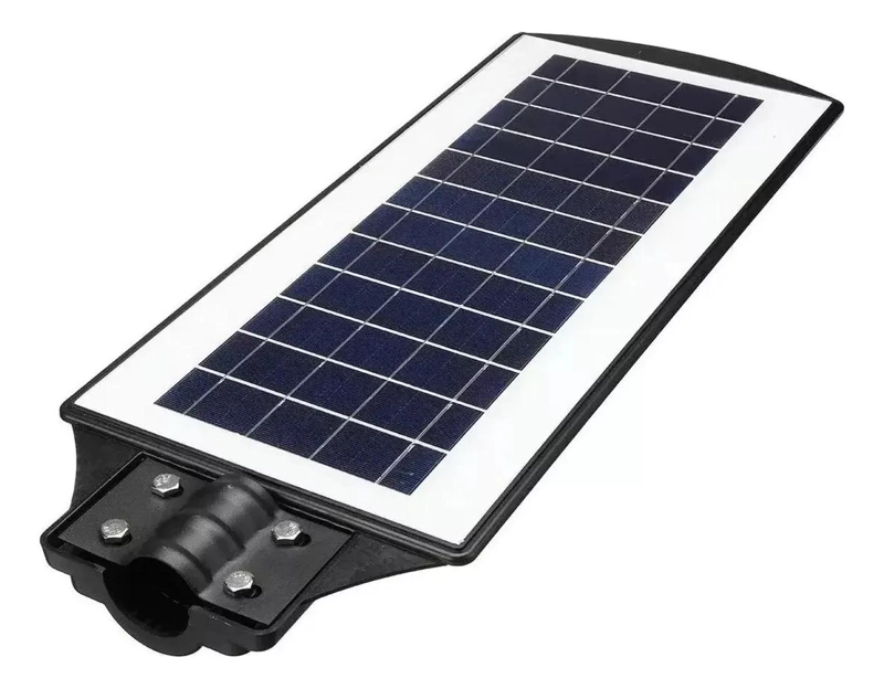 FOCO LED SOLAR 120W CON CONTROL Y POSTE BLANCO - 3
