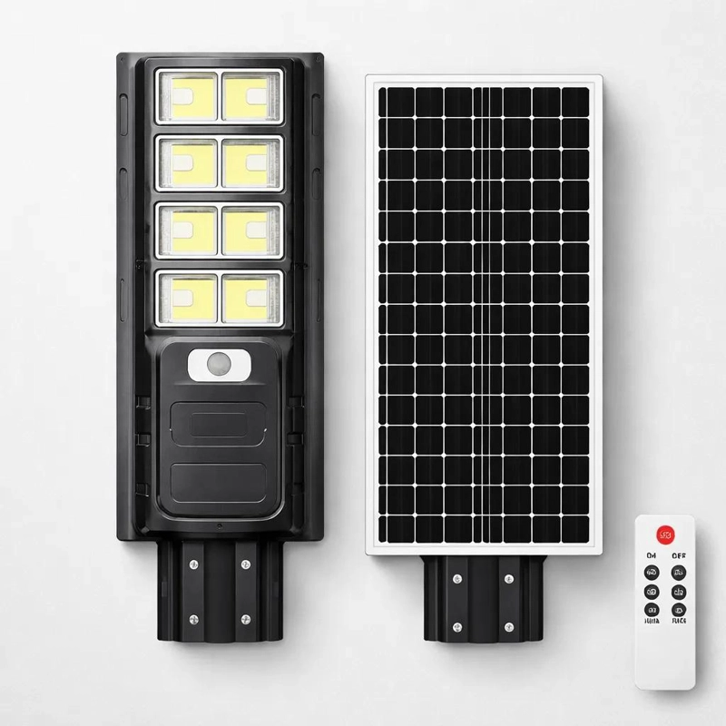 FOCO SOLAR LED 1200W CON SENSOR Y CONTROL REMOTO - 5