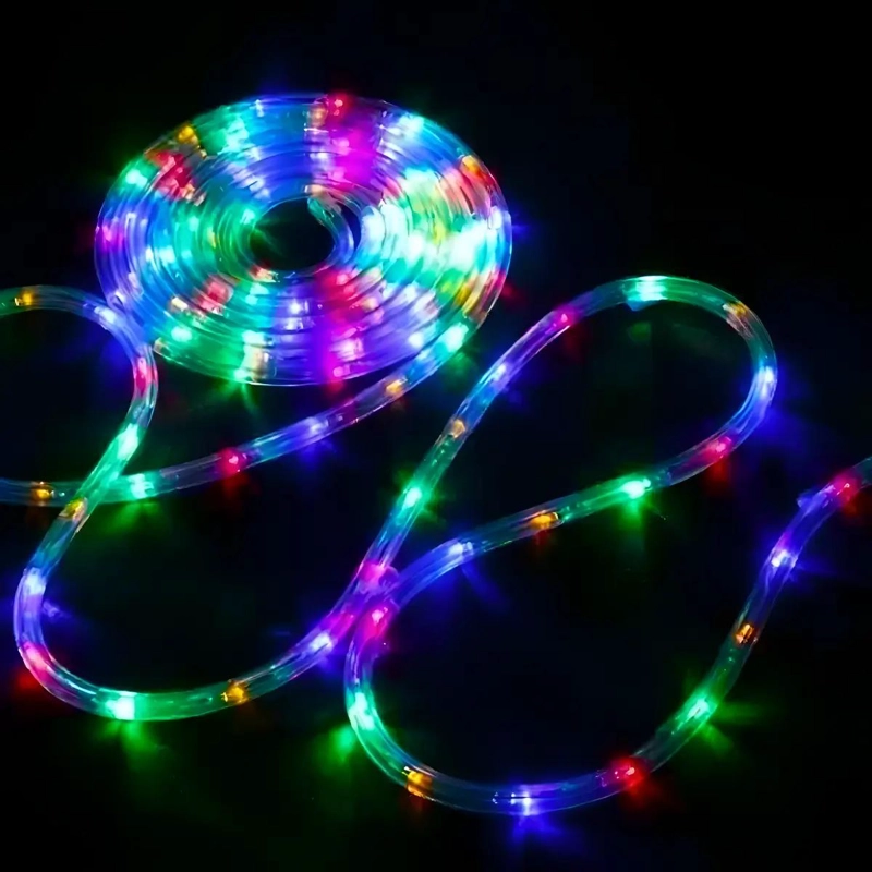 MANGUERA LED MULTICOLOR SOLAR 10M PARA EXTERIOR - 4
