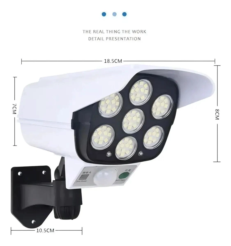 PACK 2 FOCOS SOLARES CON SENSOR DE MOVIMIENTO Y CONTROL - 2