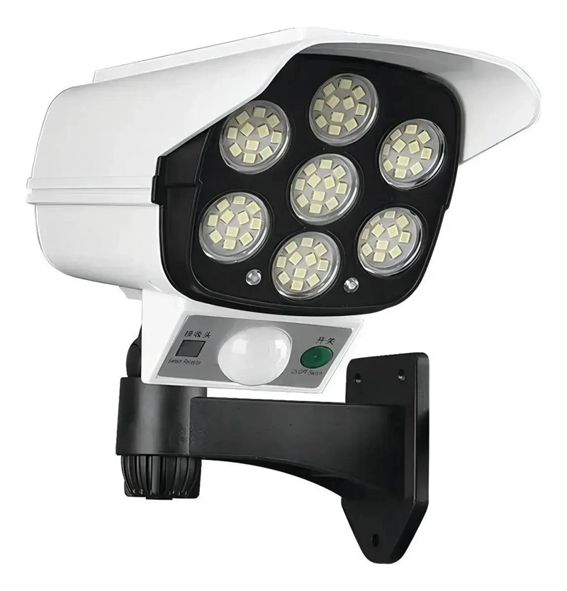 PACK 2 FOCOS SOLARES CON SENSOR DE MOVIMIENTO Y CONTROL - 3