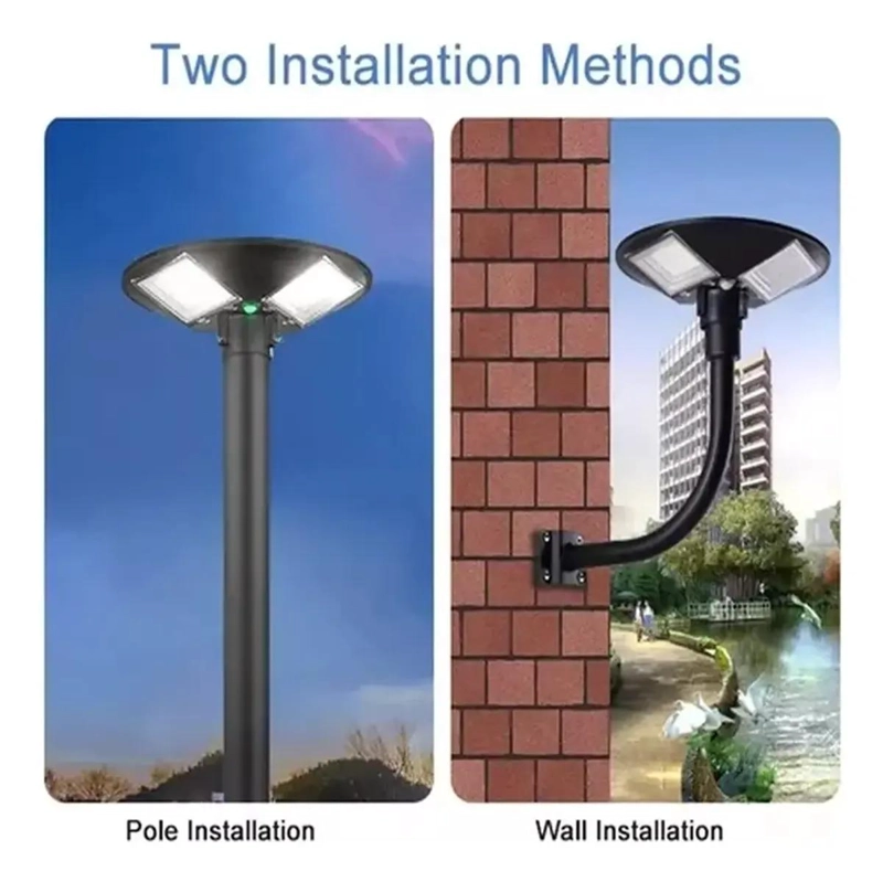 FOCO LED SOLAR EXTERIOR UFO CON CONTROL Y SOPORTE - 2