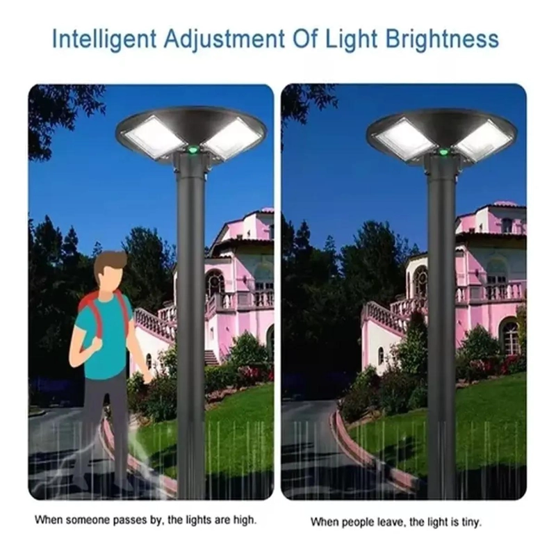 FOCO LED SOLAR EXTERIOR UFO CON CONTROL Y SOPORTE - 3