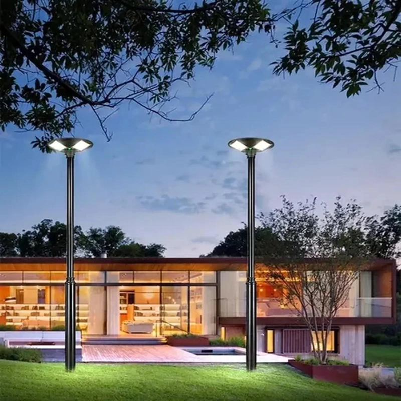 FOCO LED SOLAR EXTERIOR UFO CON CONTROL Y SOPORTE - 5