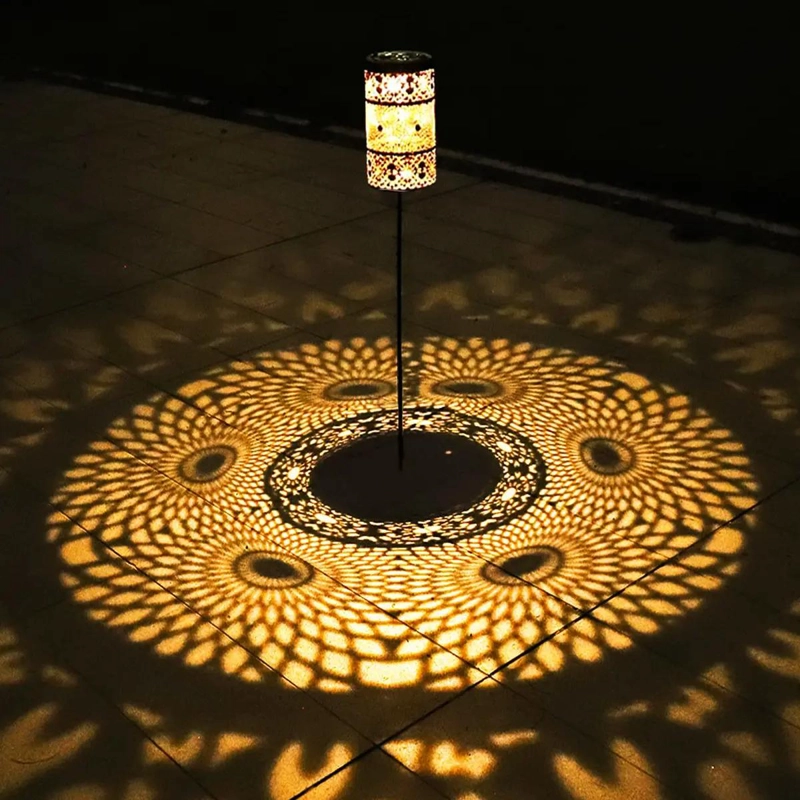 LAMPARA SOLAR IMPERMEABLE PARA JARDIN Y PATIO - 5