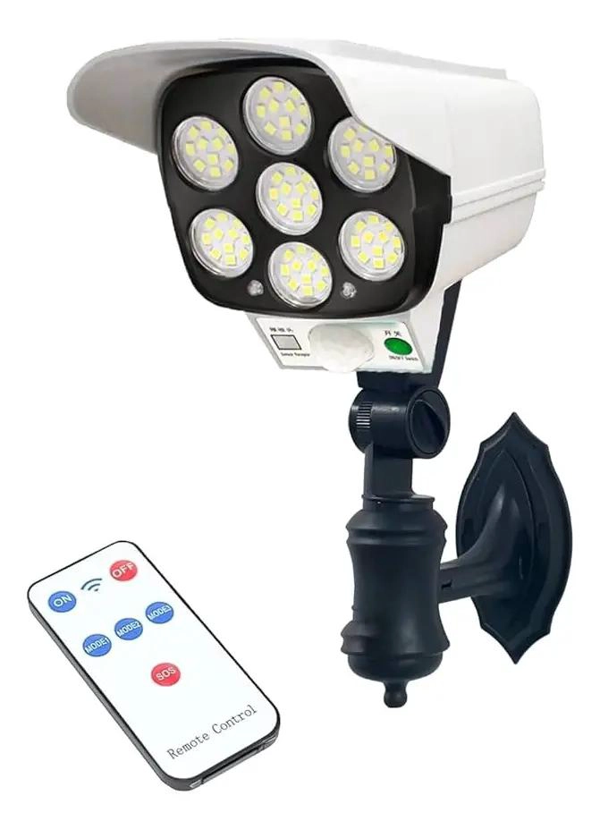LUZ SOLAR CON SENSOR DE MOVIMIENTO Y PROTECCION IP66 - 2