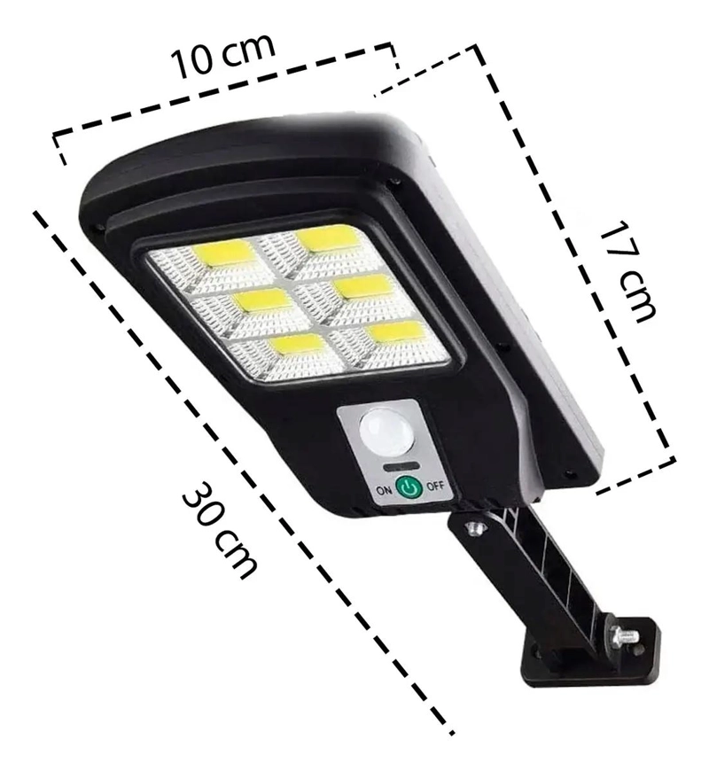 PACK 3 FOCOS SOLARES LED EXTERIOR CON CONTROL Y SENSOR - 4