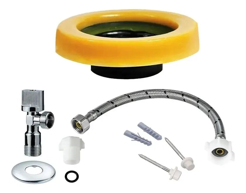 KIT COMPLETO PARA INSTALACION DE WC - 1