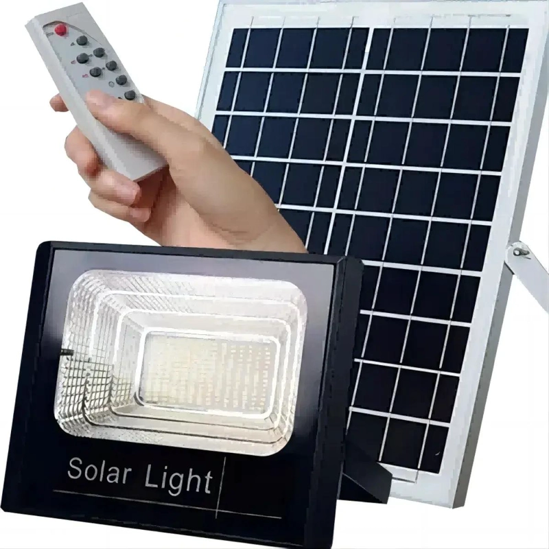 FOCO SOLAR REFLECTOR 300W CON PANEL SOLAR SEPARADO - 1