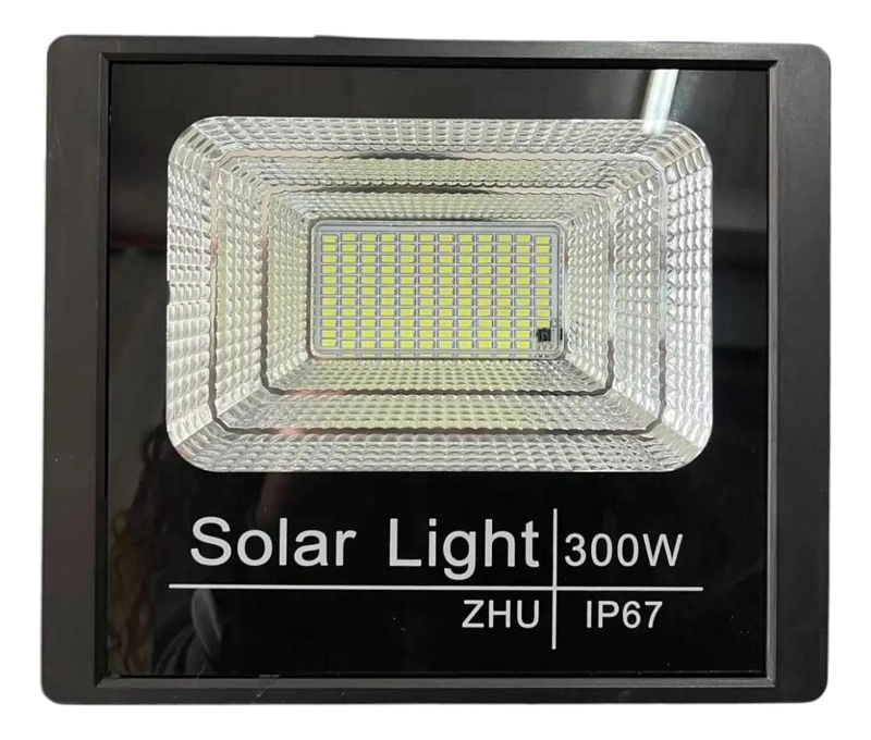 FOCO SOLAR REFLECTOR 300W CON PANEL SOLAR SEPARADO - 2