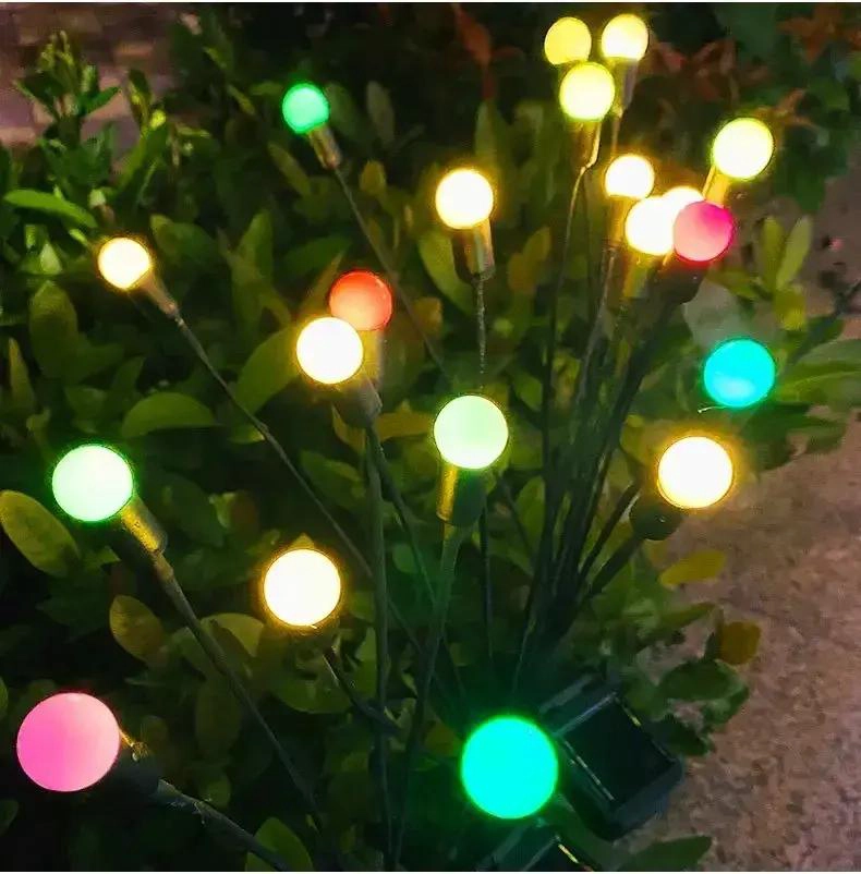 PACK 2 LUCES LED SOLAR PARA JARDIN CON ESTACA - 2