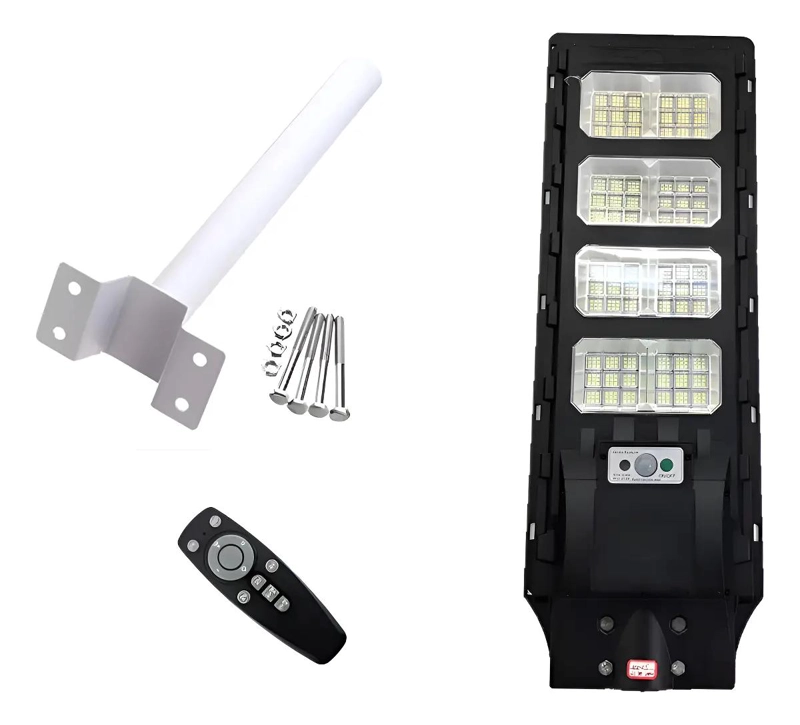 FOCO LED SOLAR 600W CON SENSOR Y SOPORTE - 1