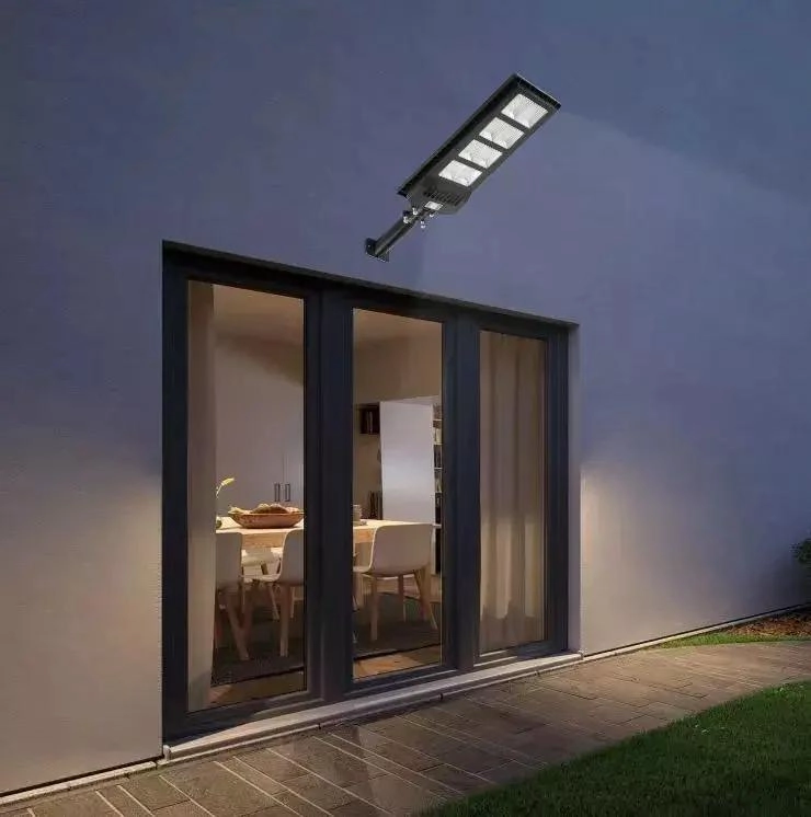 FOCO LED SOLAR 600W CON SENSOR Y SOPORTE - 3