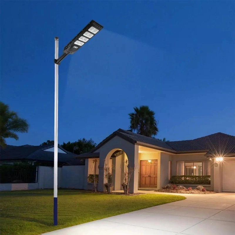 FOCO LED SOLAR 600W CON SENSOR Y SOPORTE - 4