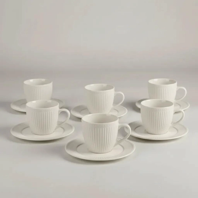 SET DE TE  PORCELANA 6 TAZAS ABBEY - 4