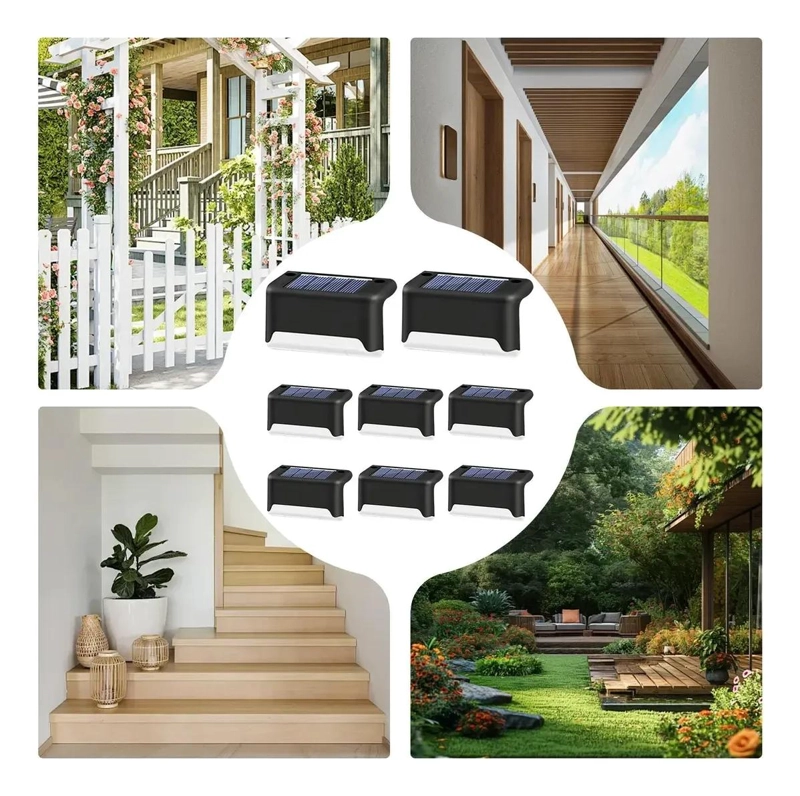 KIT 2 LUCES SOLARES PARA PATIO Y JARDIN - 5