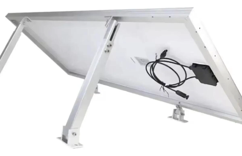SOPORTE DE ANGULO AJUSTABLE PARA PANEL SOLAR 15° A 30° - 4