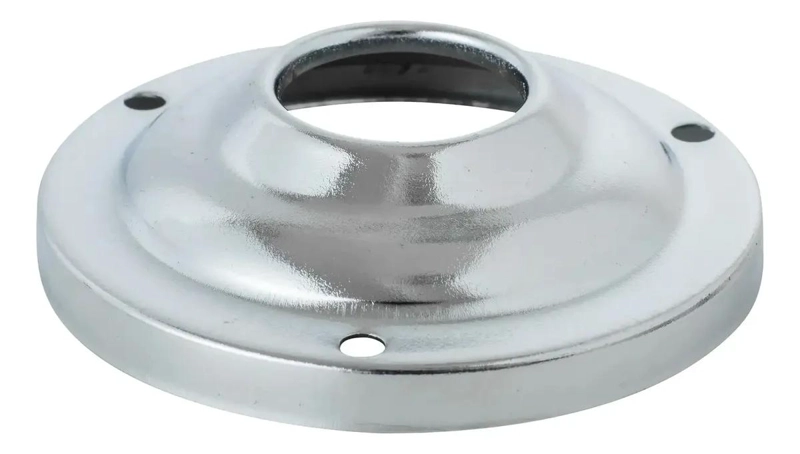 SET 2 FLANCHES METAL PARA BARRA DE BAÑO 19 MM - 3