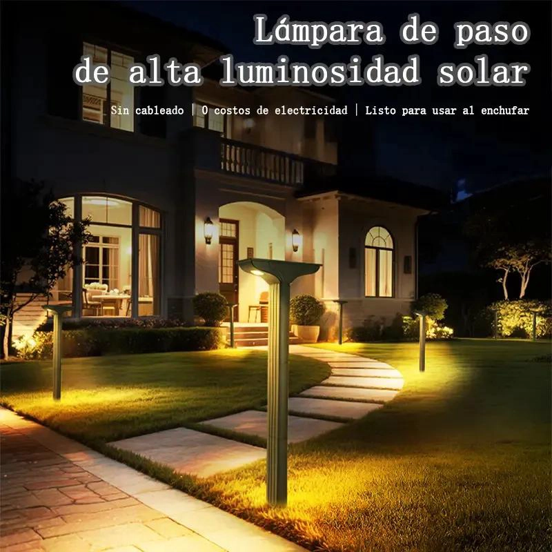 LAMPARAS SOLARES PARA JARDIN EXTERIOR 2 UNIDADES - 3
