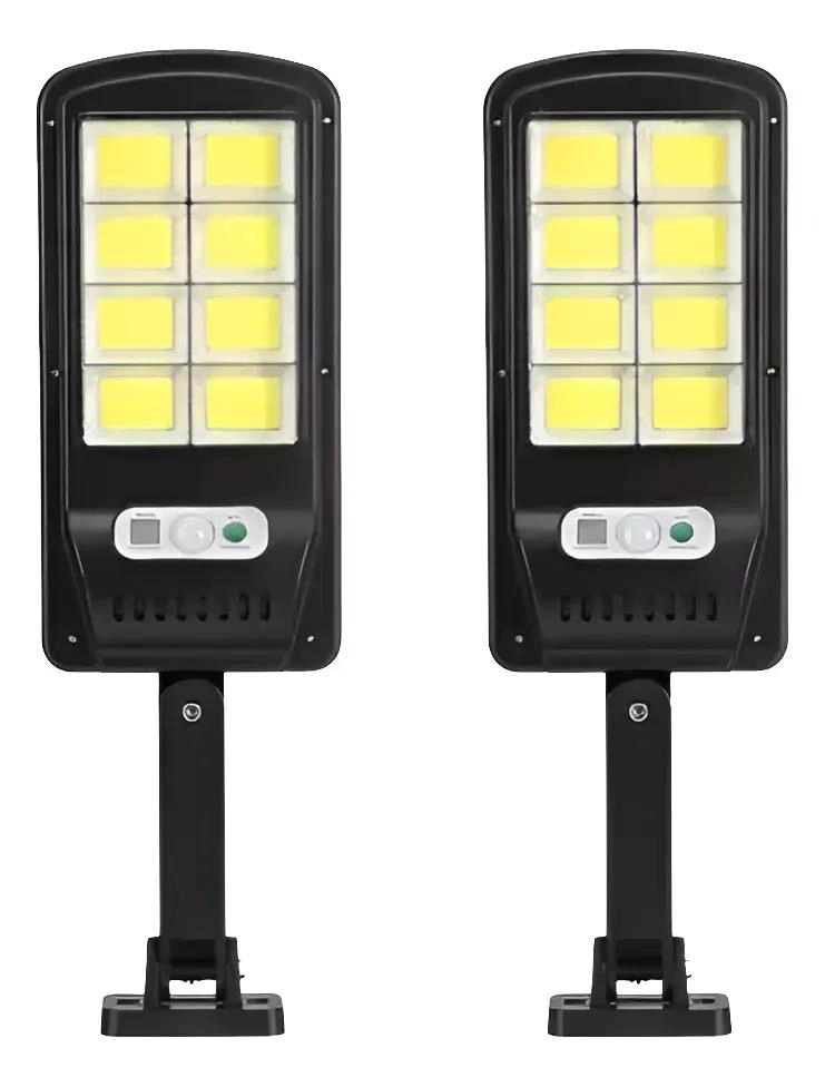 PACK 2 FOCOS SOLARES LED EXTERIOR CON SENSOR DE MOVILIDAD - 1
