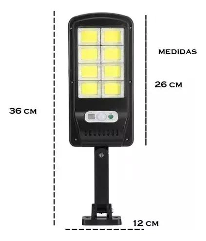 PACK 2 FOCOS SOLARES LED EXTERIOR CON SENSOR DE MOVILIDAD - 2