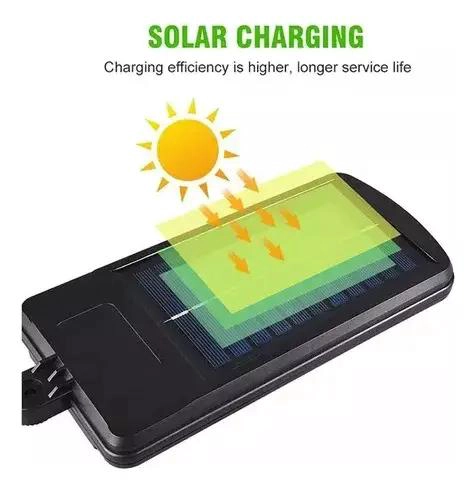 PACK 2 FOCOS SOLARES LED EXTERIOR CON SENSOR DE MOVILIDAD - 3