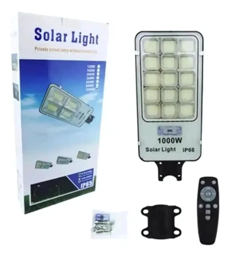 FOCO SOLAR TIPO POSTE 1000W CON CONTROL REMOTO - 3