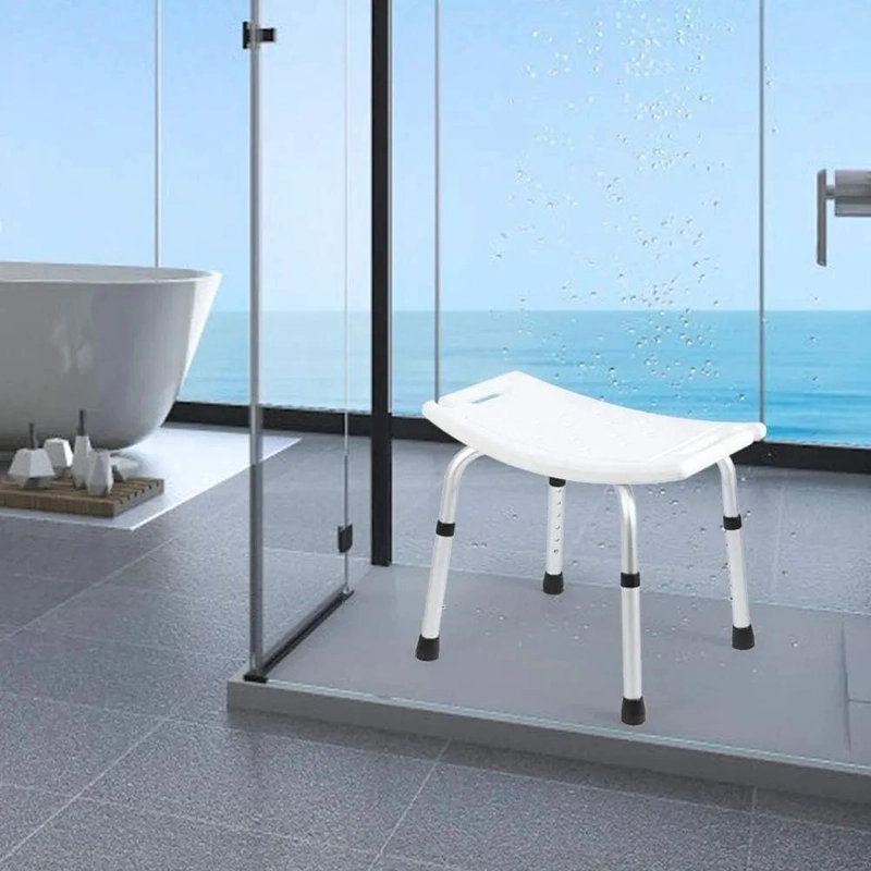 SILLA DE BAÑO AJUSTABLE ANTIDESLIZANTE PARA DUCHA - 5