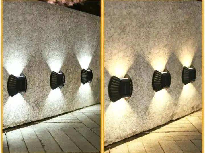 KIT 4 LUCES SOLARES PARA PATIO Y JARDIN - 2