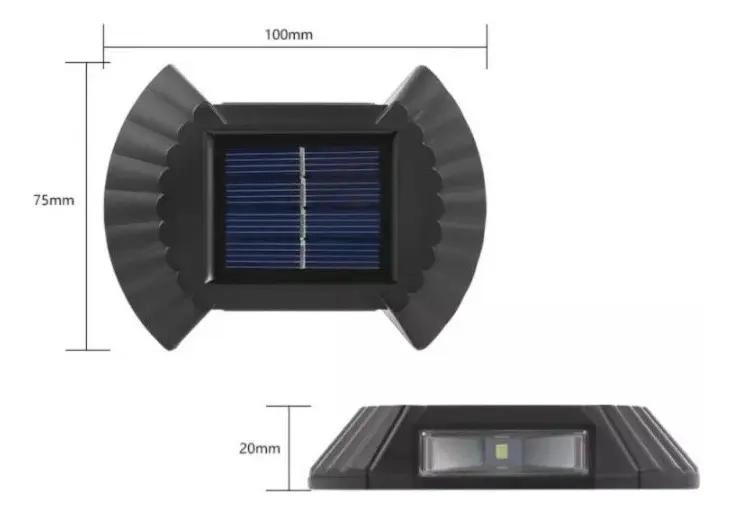 KIT 4 LUCES SOLARES PARA PATIO Y JARDIN - 5