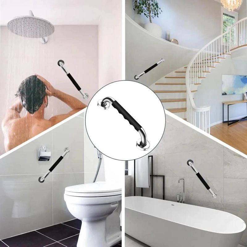 BARRA DE SEGURIDAD PARA BAÑO 50 CM ACERO INOXIDABLE - 5