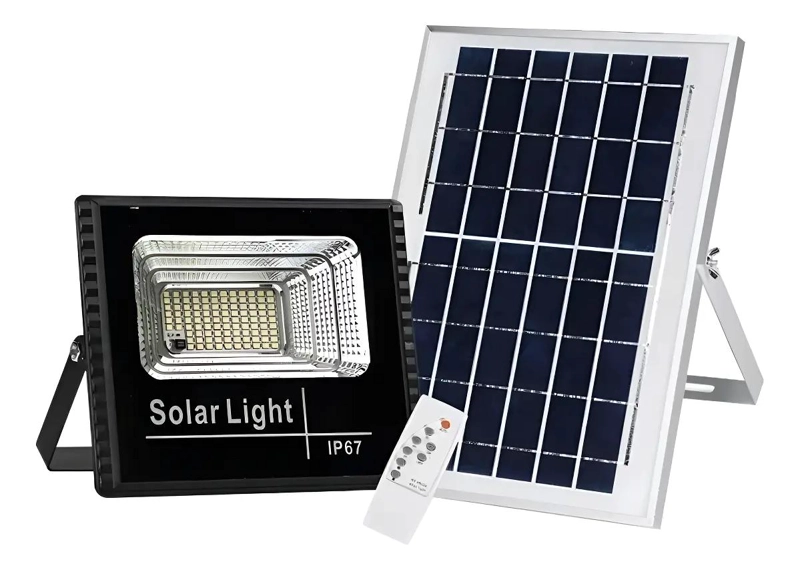 FOCO REFLECTOR SOLAR 300W PARA INTERIOR Y EXTERIOR - 1
