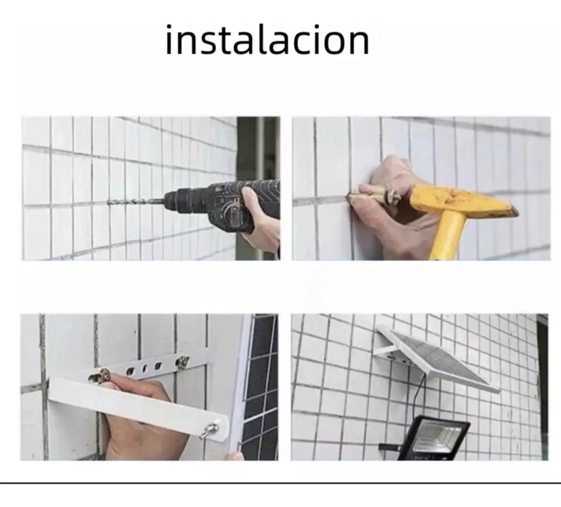 FOCO REFLECTOR SOLAR 300W PARA INTERIOR Y EXTERIOR - 3