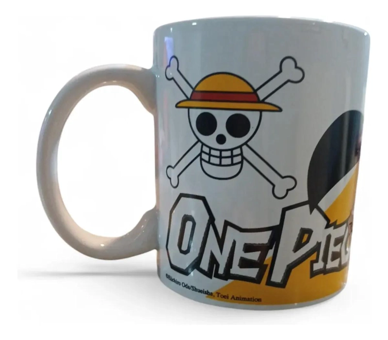 TAZON DE CERAMICA 325ML CON DISEÑO LUFFY - 3