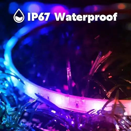 CINTA LED SOLAR RGB 10 METROS CON CONTROL REMOTO - 4