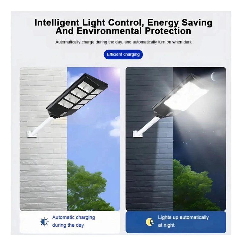 FOCO LED SOLAR 400W PARA POSTE EXTERIOR CON SOPORTE - 3