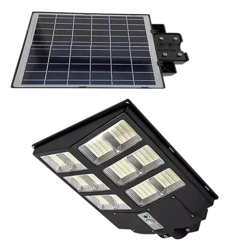 FOCO LED SOLAR 600W CON PANEL GRAN ANGULAR - 3